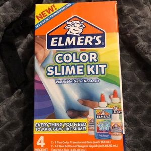 Elmer color slime kit